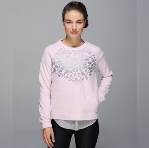 Lululemon Neutral Blush (Light Pink) Snapshot Crew Size 10